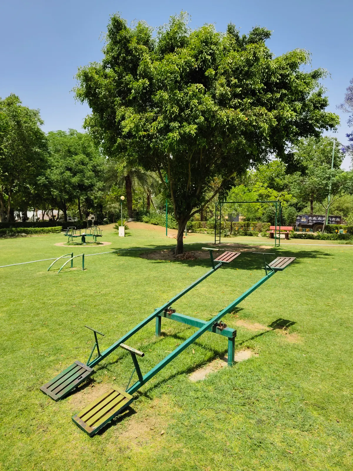 Lush Green Park at Virat Greens - Eco-friendly green spaces